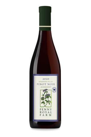 2020 Pinot Noir, Jeansheep Vineyard, Anderson Valley, Pennyroyal Farm