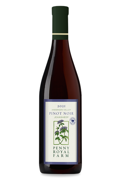 2021 Pinot Noir, Jeansheep Vineyard, Anderson Valley – Pennyroyal Farm 2021 Pinot Noir, Jeansheep Vineyard, Anderson Valley – Pennyroyal Farm