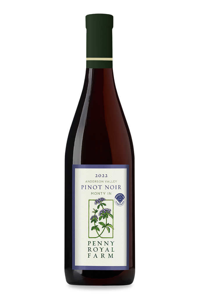 Pinot Noir, Monty In Vineyard, Pennyroyal Farm