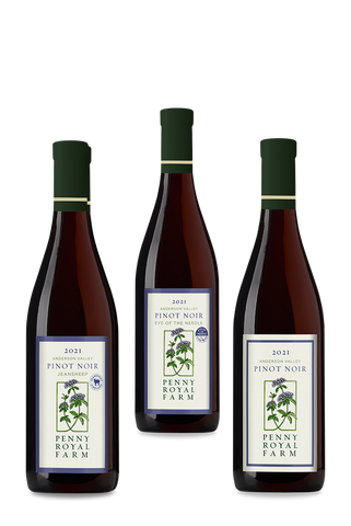 Pinot Noir, Anderson Valley, Pennyroyal Farm