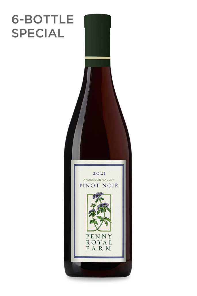 Pinot Noir, Anderson Valley, Pennyroyal Farm