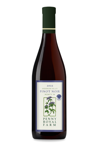 Pinot Noir, Monty In Vineyard, Pennyroyal Farm