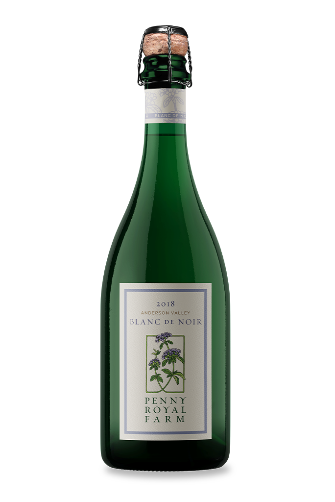 2018 Blanc de Noir, Anderson Valley, Pennyroyal Farm