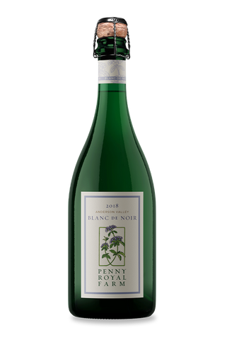 2018 Blanc de Noir, Anderson Valley, Pennyroyal Farm