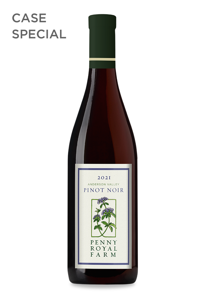 Pinot Noir, Anderson Valley, Pennyroyal Farm
