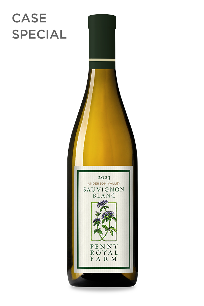 Sauvignon Blanc, Anderson Valley, Pennyroyal Farm