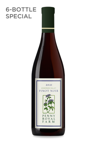 Pinot Noir, Anderson Valley, Pennyroyal Farm