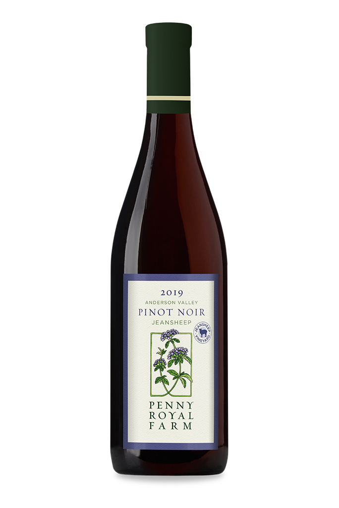 2019 Pinot Noir, Jeansheep Vineyard, Anderson Valley, Pennyroyal Farm
