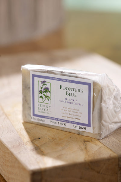 Boonter's Blue, Blue-Veined Cheese, Pennyroyal Farm