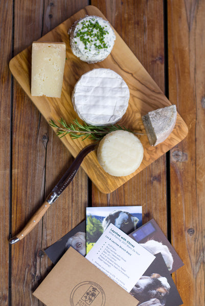 Farmstead Cheese Sampler, Includes Recipes, Pennyroyal Farm